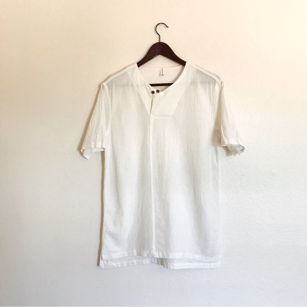 Cotton and Linen Men’s Shirt